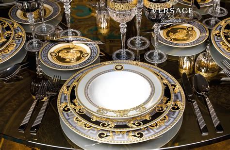 versace plate set replica|versace dining table and chairs.